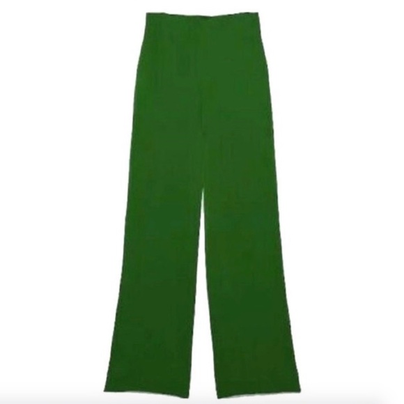 Zara Satin Palazzo Pants - Picture 2 of 9